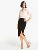 Tulip - Black pencil skirt front arm